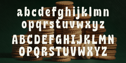 Biscuit Munch Font Poster 3