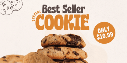 Biscuit Munch Font Poster 10