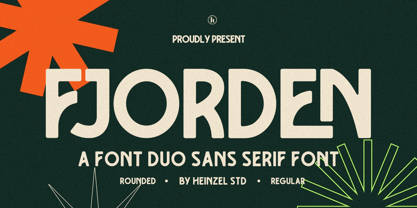 Fjorden Font Poster 1