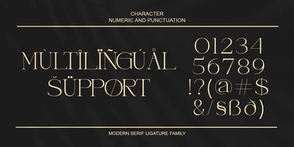Rogenciea Font Poster 7