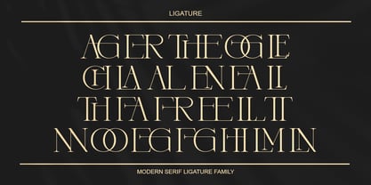 Rogenciea Font Poster 5