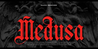 Rullayca Font Poster 2