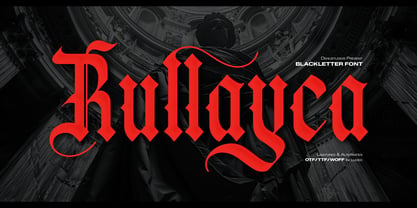 Rullayca Font Poster 1