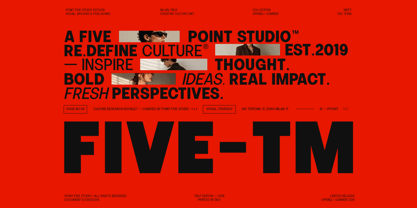 Calven Font Poster 2