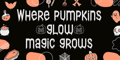 Pumpkin Festival Font Poster 3