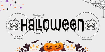 Pumpkin Festival Font Poster 6