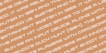Artillery Font Poster 13