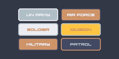 Artillery Font Poster 10