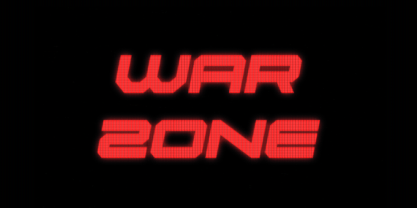 Artillery Font Poster 6