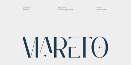 Mareto Font Poster 1
