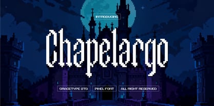 Chapelargo Font Poster 1