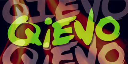 Qievo Font Poster 1