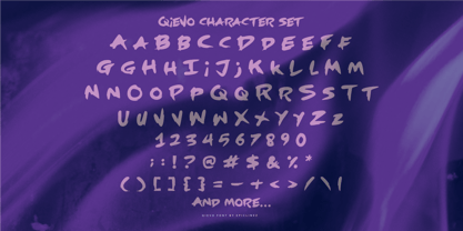 Qievo Font Poster 5