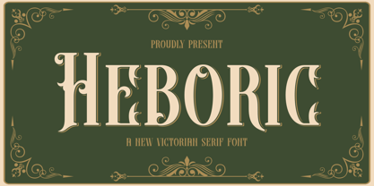 Heboric Font Poster 1