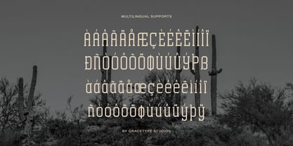 Archives Classic Font Poster 11
