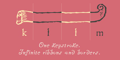 Telegdi Ornaments Font Poster 3