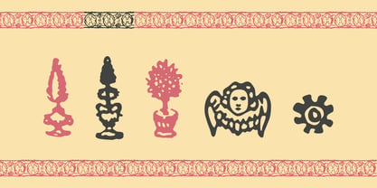 Telegdi Ornaments Font Poster 4