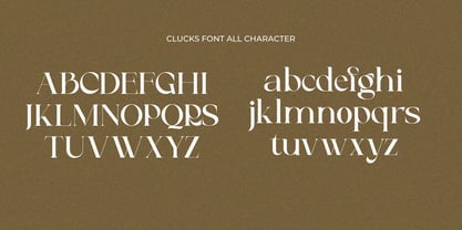 Clucks Font Poster 8