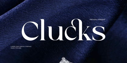 Clucks Font Poster 1