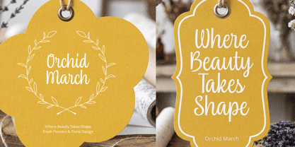 Daisy Stitch Font Poster 3