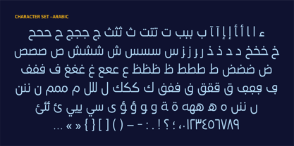 HS Sawsan Font Poster 2