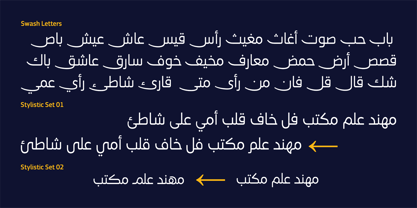 HS Sawsan Font Poster 10