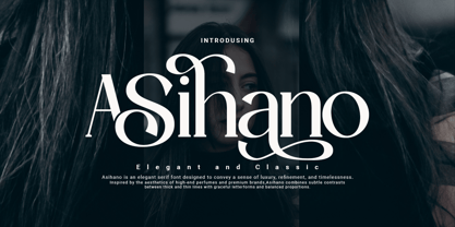 Asihano Font Poster 1