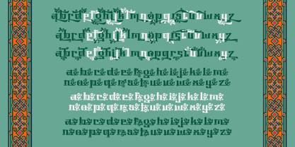 Bongseon Font Poster 9