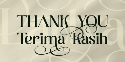 Ladya Font Poster 14