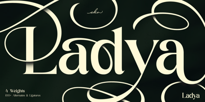 Ladya Font Poster 1