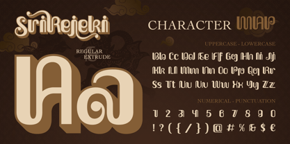 Sri Rejeki Font Poster 2