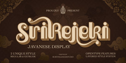 Sri Rejeki Font Poster 1