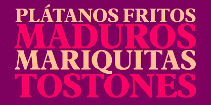 Plantain Font Poster 6