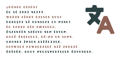 Averon Font Poster 7