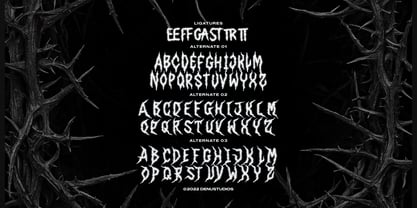 Void Briar Font Poster 9
