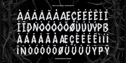 Void Briar Font Poster 8