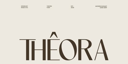 Theora Font Poster 1