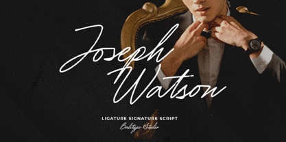 Joseph Watson Font Poster 1