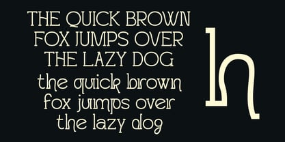 Visconty Font Poster 7