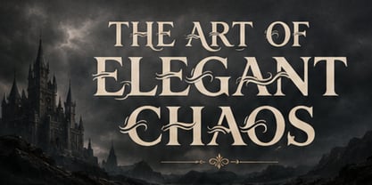 Ornix Velor Font Poster 3