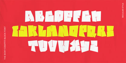 Lican Boxy Font Poster 7