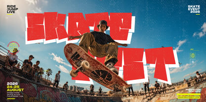 Lican Boxy Font Poster 3