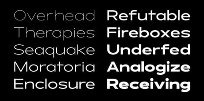 Propilen Font Poster 3