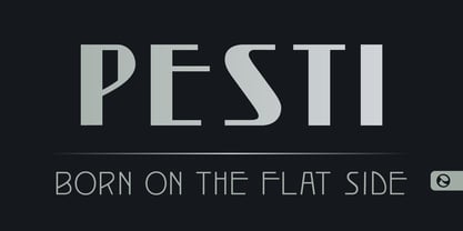 Pesti Font Poster 1