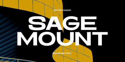 SageMount Font Poster 1