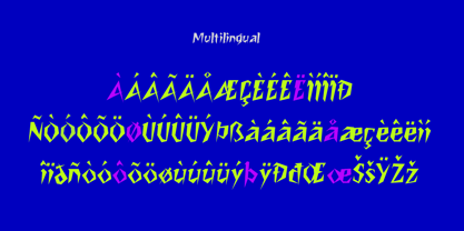 Cybrok Font Poster 4