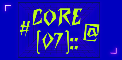 Cybrok Font Poster 7