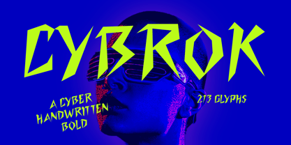 Cybrok Font Poster 1