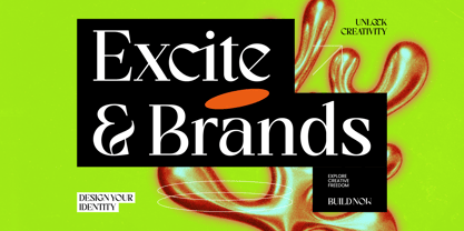 Excite Brands Font Poster 1