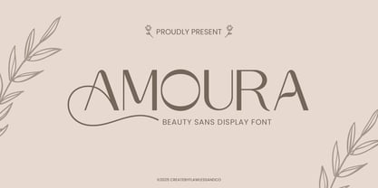 Amoura Font Poster 1